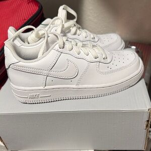 Nike All-White Low-Top Sneakers
